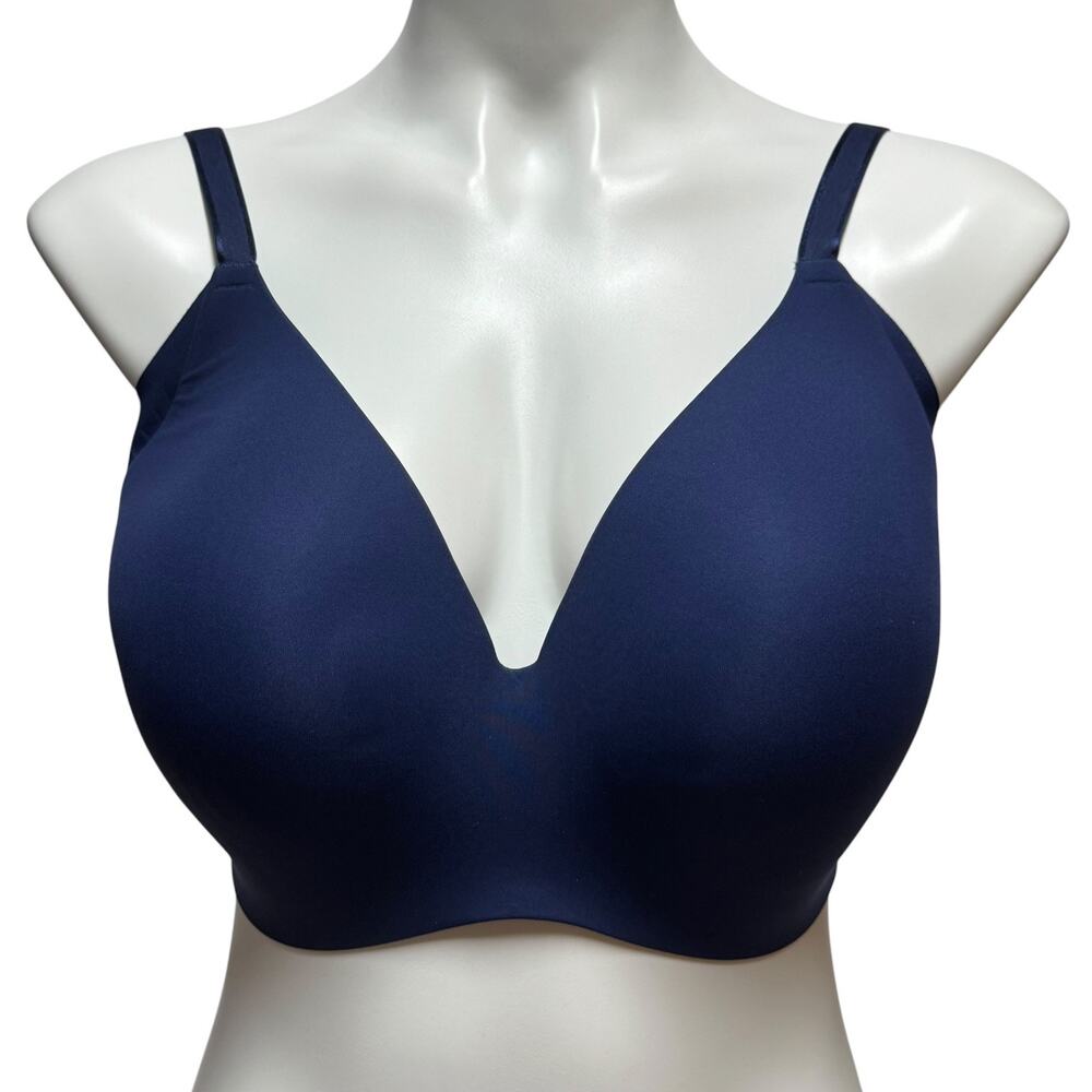Knix WingWoman Contour Bra Wireless Midnight Blue 8 / 40-42D, 40-42DD, 40-42E